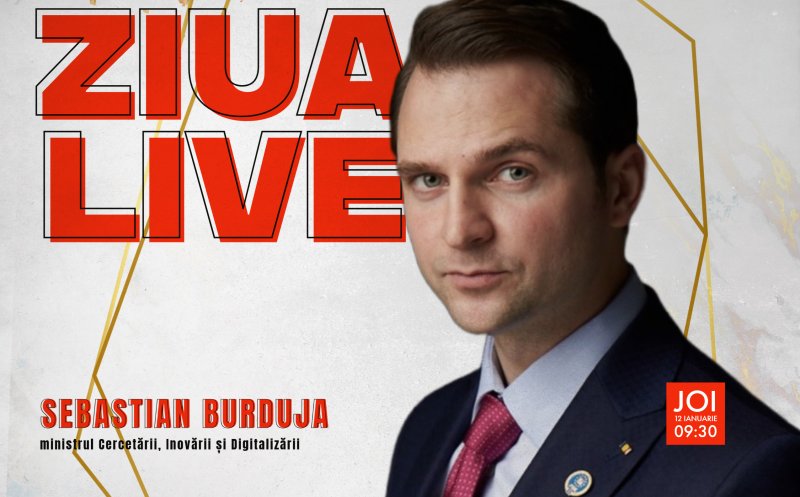 Ministrul Sebastian Burduja, la ZIUA LIVE. Cum va arăta România digitală în 2023