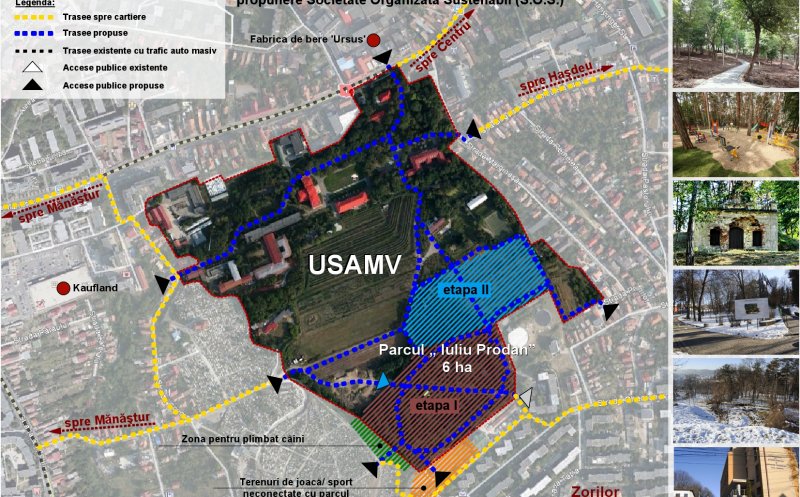 Vești bune! Campusul verde al USAMV va fi deschis clujenilor