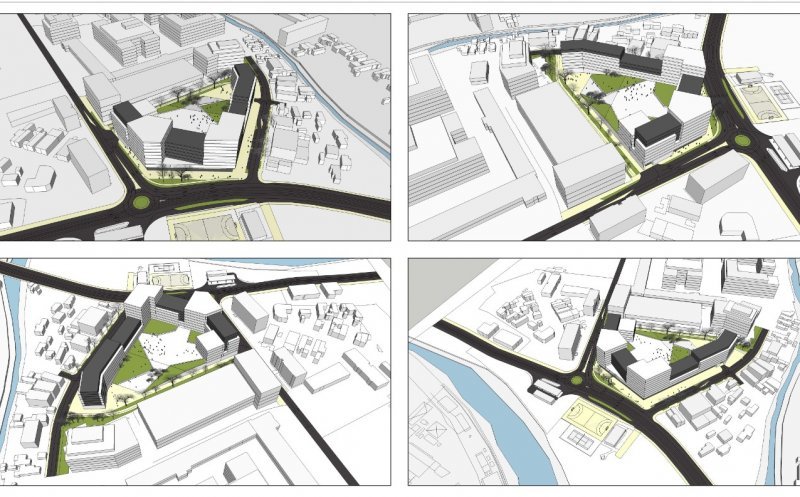 Undă verde pentru mastodondul imobiliar pe de Oașului: locuințe, birouri, hotel, clinică medicală și food court