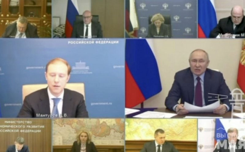 Tensiuni mari în Rusia! Putin s-a răstit la vicepremier: „De ce faci pe prostul?!”
