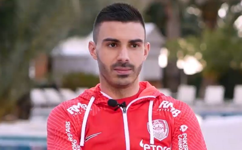 Anton Maglica are planuri mari la CFR Cluj. Câte goluri își propune croatul să marcheze