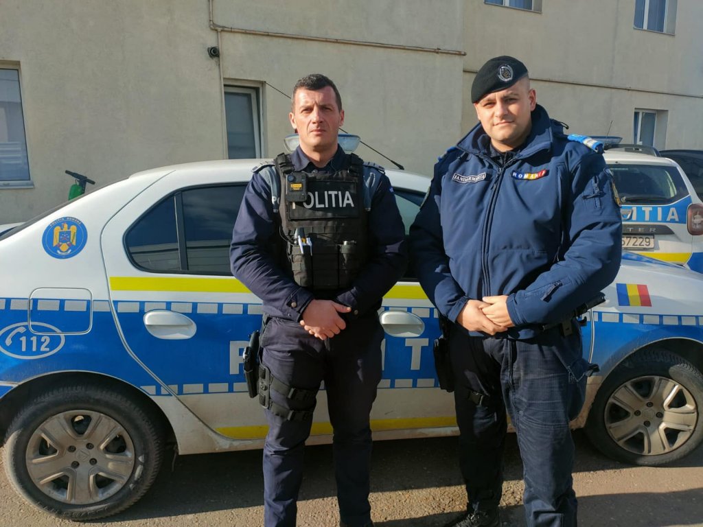 Vineri 13 cu noroc. Doi polițisti clujeni au salvat viața unui bărbat. „Efortul nu a fost în zadar”