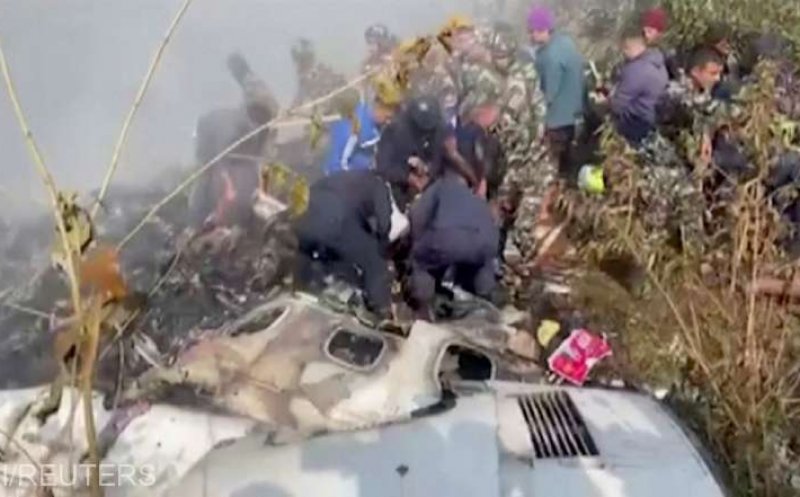 Tragedie aviatică în Nepal. Cel puțin 40 de persoane și-au pierdut viața