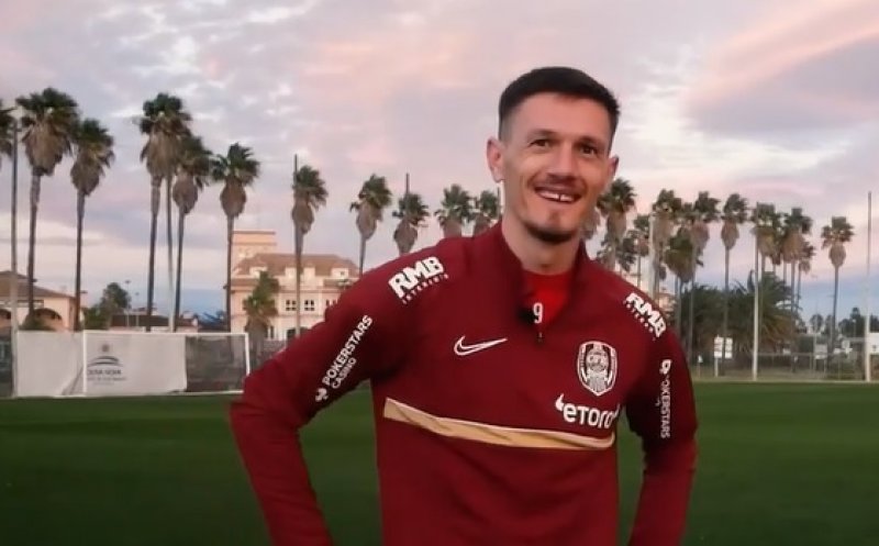 Krasniqi a înscris la primul său meci pentru CFR: "Sper să am evoluții cât mai bune"