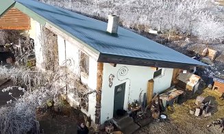 Casa din baloți de paie, construită în județul Cluj: ”Te face să te simți liber”
