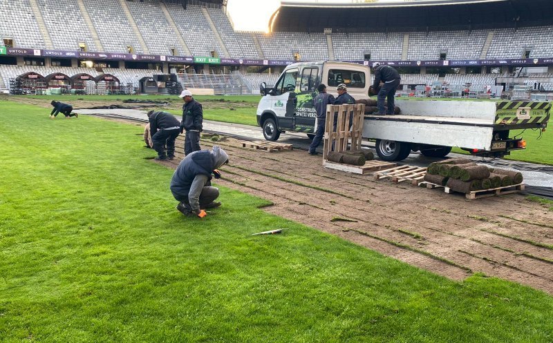 Oficial! Când se schimbă gazonul de pe Cluj Arena / Tișe: „Va fi similar cu cel de pe stadionul CFR-ului”