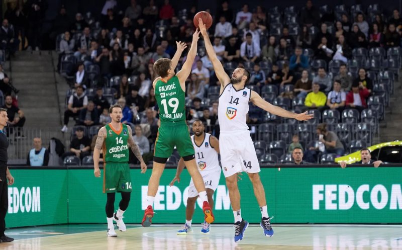 U-BT Cluj-Napoca joacă azi la Ljubljana în EuroCup