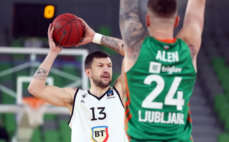 Andrija Stipanovic, omul meciului la Ljubljana contra fostei sale echipe