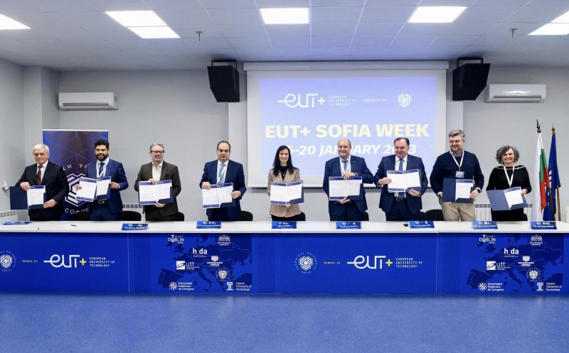 Reuniunea EUt+ de la Sofia, în avangarda noii inițiative a Universității Europene de Tehnologie