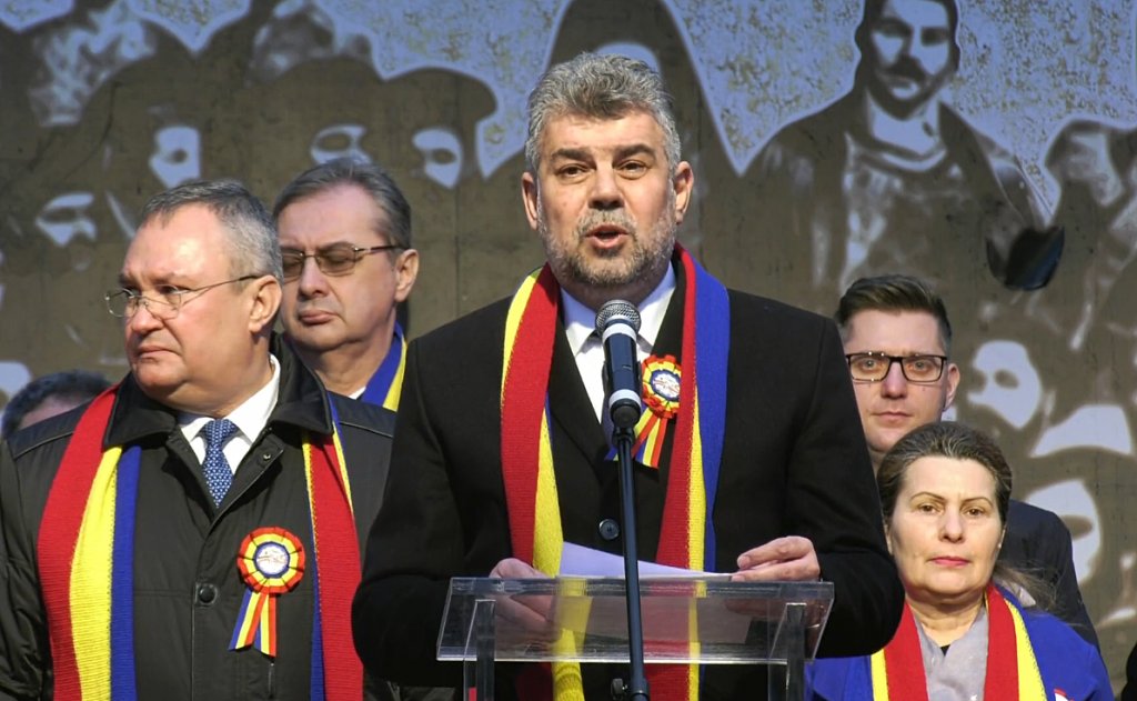 Ciolacu, discurs cu huiduieli la sărbătoarea Unirii şi un citat din Petre Țuțea, fost filosof antisemit și legionar. Reacția Institutului Elie Wiesel