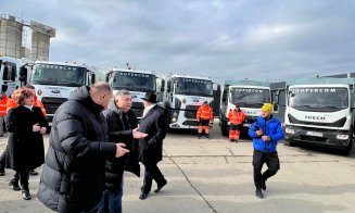Supercom și-a prezentat flota de echipamente cu care va acționa în județul Cluj / Tișe: „Aștept seriozitate și profesionalism”