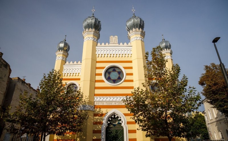 Sinagoga de pe strada Horea, distrusă în al Doilea Război Mondial, a fost reconstruită