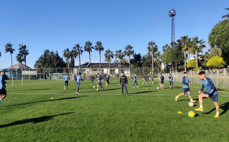 Unirea Dej a efectuat primele antrenamente în Antalya. Lotul deplasat în Turcia