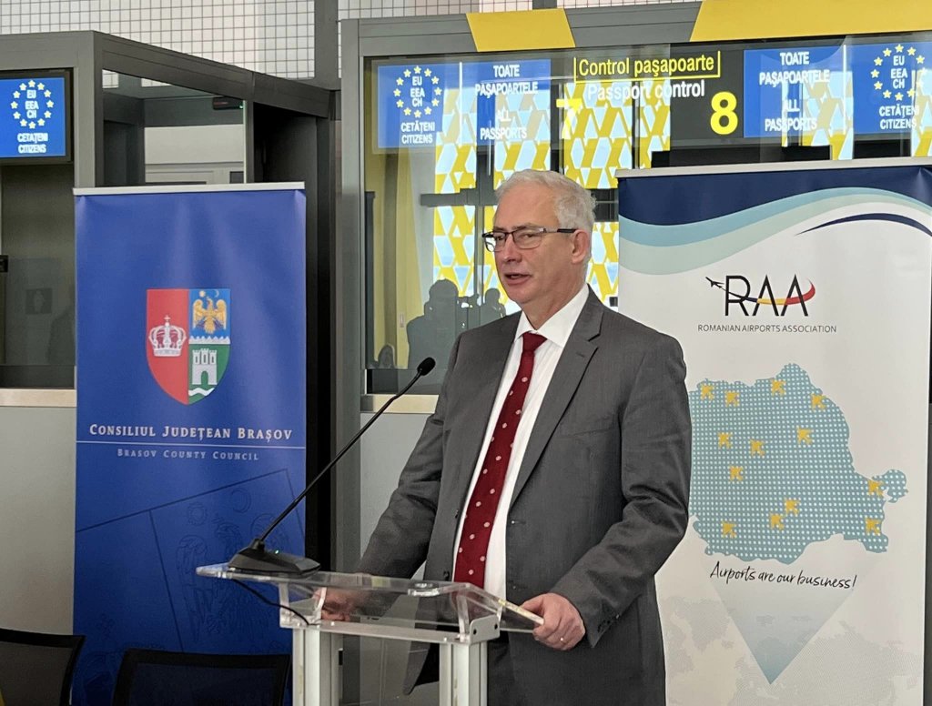David Ciceo, la sedința Directorilor Generali ai Aeroporturilor din țară: „Ne așteptăm ca în 2023 să avem un trafic mai mare decât în 2019”
