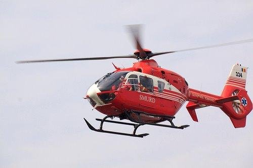 Bărbat, în stare gravă după ce a încercat să aprindă focul într-o centrală. A fost preluat de un elicopter SMURD