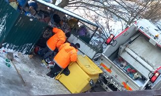 Supercom a pus mâna pe lopată pe Stejarului, în Floreşti, iar lopata s-a rupt în munţii de gunoaie