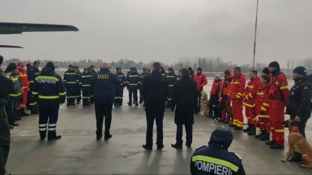 România trimite încă o echipă de intervenție în Turcia