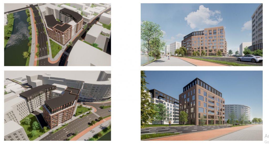 Hexagon ridică un bloc pe Someșului, zonă în plină transformare
