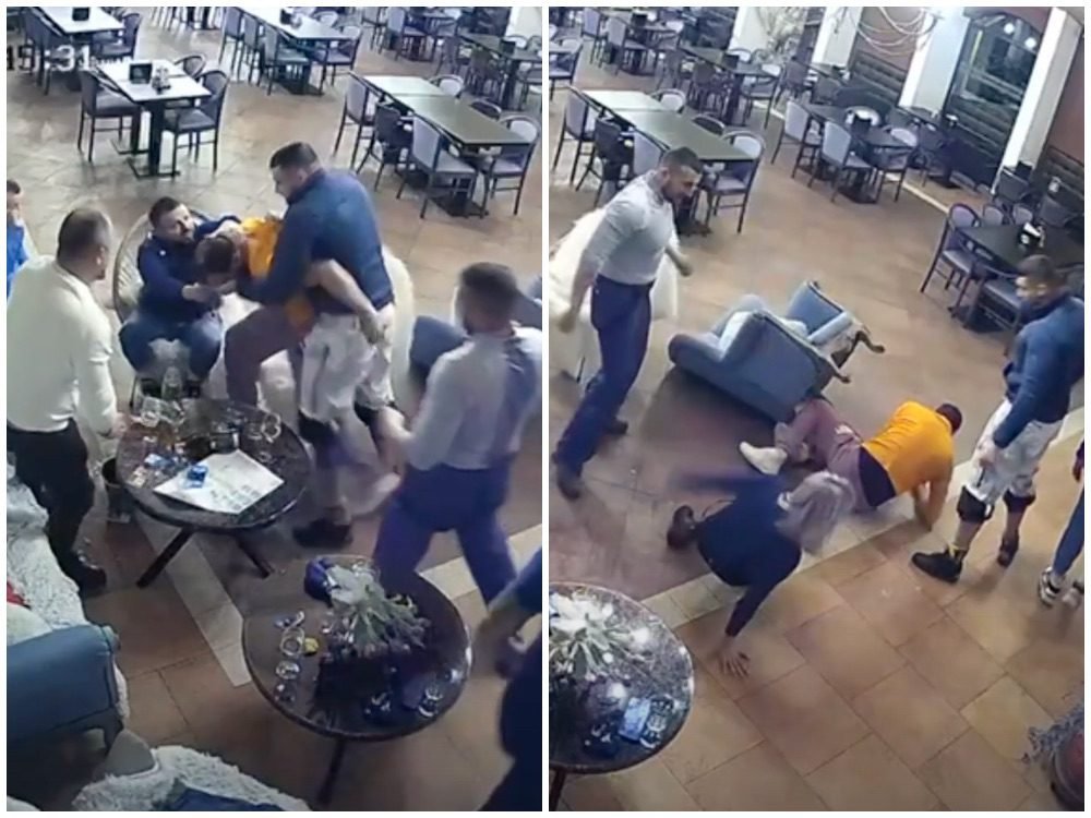 Bătăușii de la restaurantul ”Sarea-n Bucate” din Turda sunt LIBERI până luni. Din lipsă de procedură...