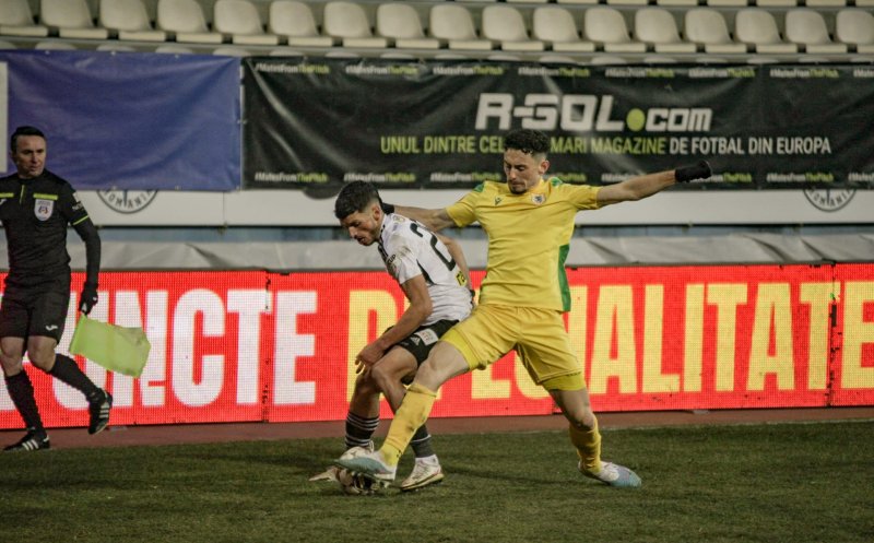 Egalul nimănui. "U" Cluj revine de la 0-2, dar obține doar un punct cu CS Mioveni