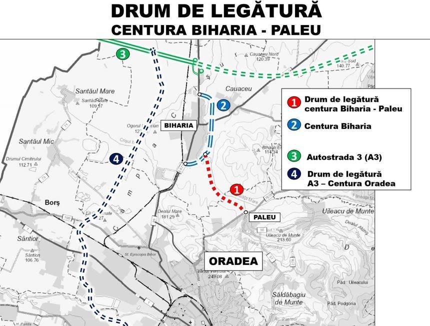 O firmă din Cluj vrea să facă Centura Biharia, proiect în valoare de peste 81,5 miliarde de lei