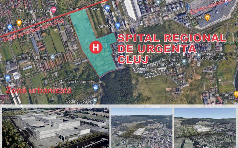 Se așteaptă autorizația de construire pentru Spitalul Regional Cluj