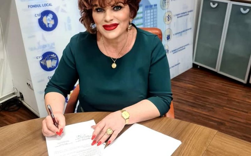 Comuna Chinteni devine SMART cu bani din PNRR. „Primărița de fier” a semnat contractul