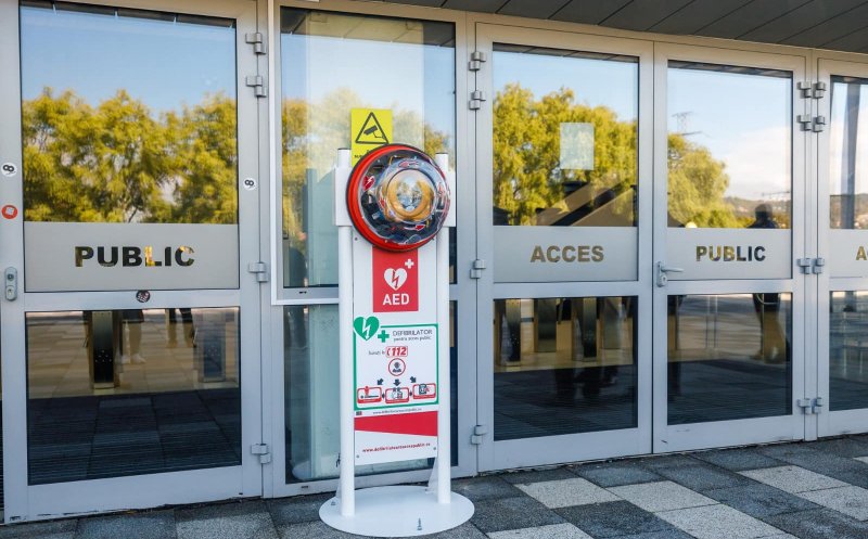 O nouă aplicație pentru clujeni: HelpMe arată locurile celor mai apropiate defibrilatoare din spațiile publice și private
