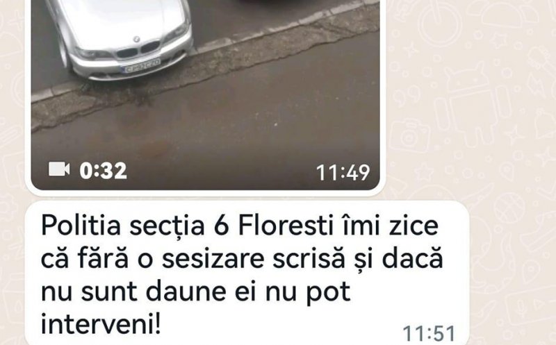 Un copil din Florești, surprins de un vecin la volanul mașinii / Poliția spune că nu poate interveni