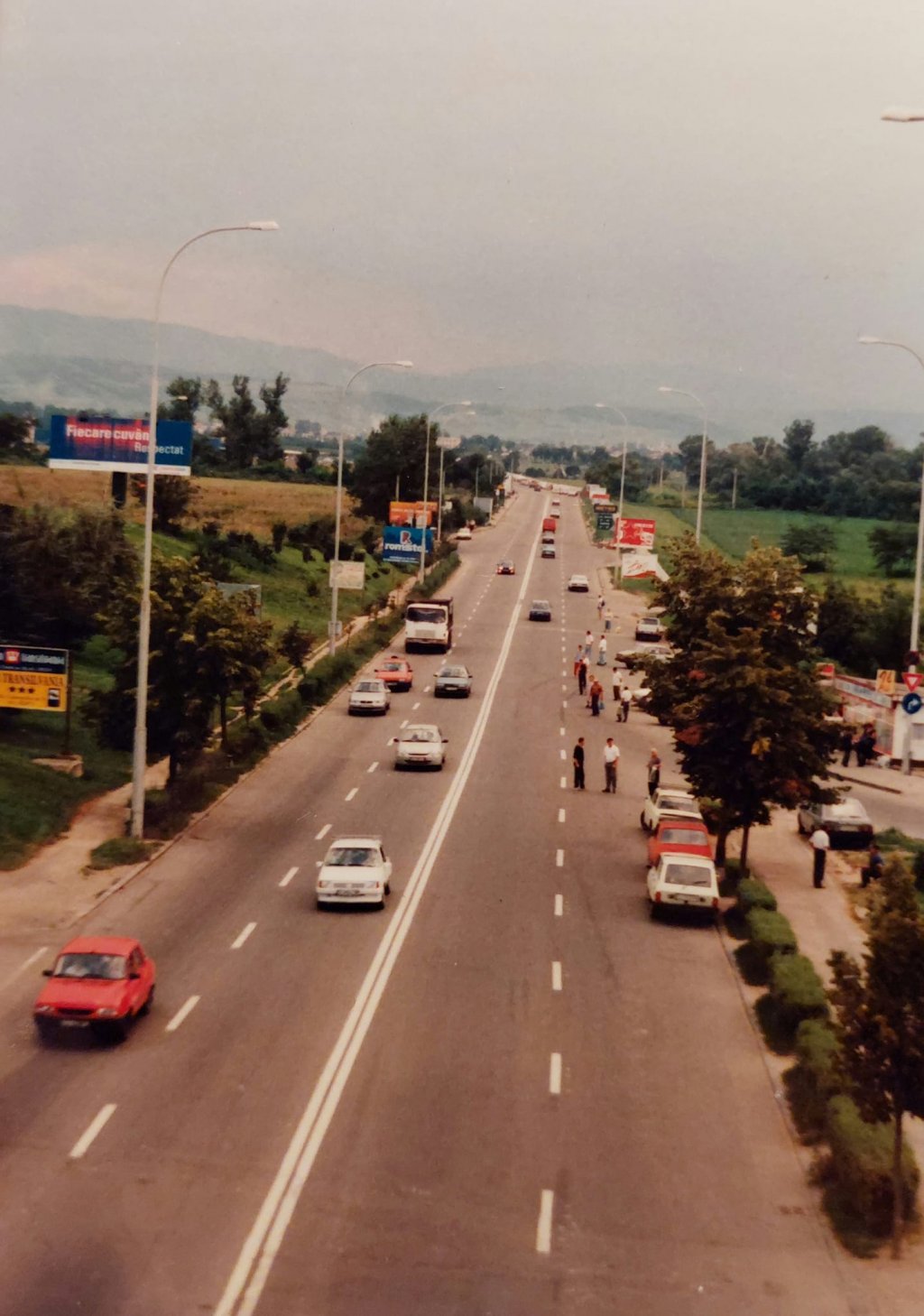 Imaginea zilei! Cum arăta drumul Florești - Cluj-Napoca în urmă cu peste 20 de ani