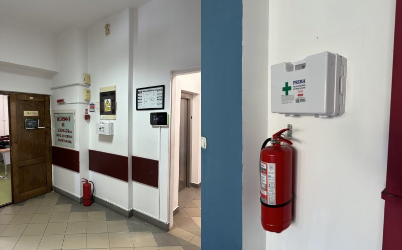 Truse de prim ajutor pe holurile unei facultăți din Cluj-Napoca: „Just in case”