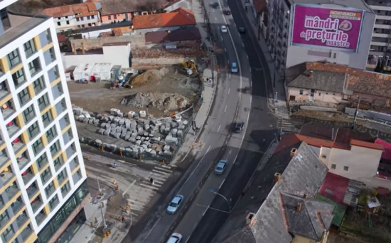Update lucrări Calea Mănăștur: proiectul începe să prindă contur