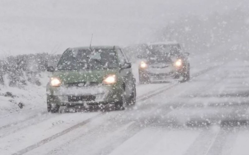 Nouă avertizare COD PORTOCALIU de ninsori, vânt şi viscol la Cluj