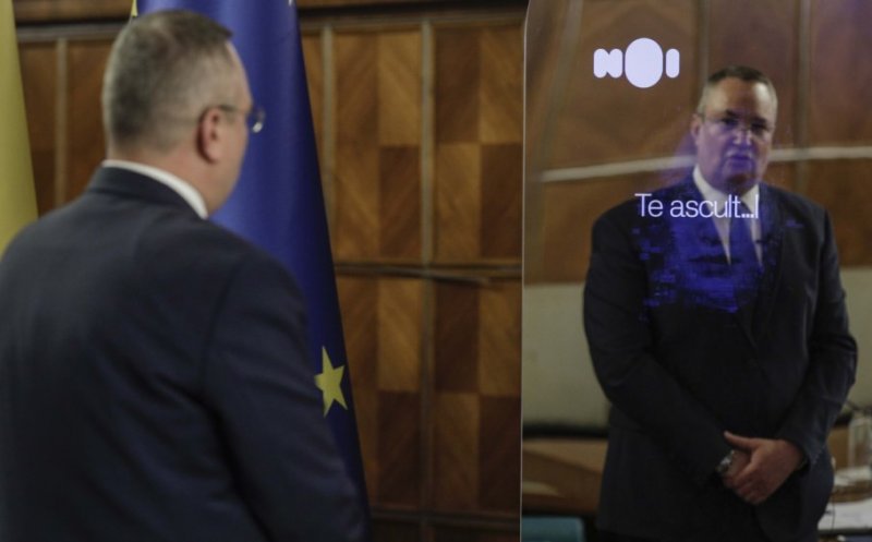 Premierul Nicolae Ciucă l-a prezentat pe ION, primul consilier guvernamental care foloseşte inteligenţă artificială