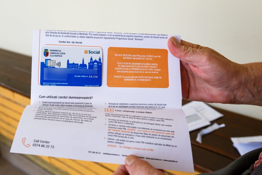 Clujenii cu venituri reduse pot depune cereri pentru tichete sociale: 400 de lei