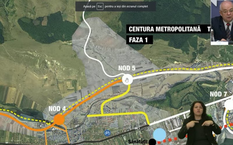 3 INTRĂRI spre Cluj-Napoca, fără a circula prin oraș! Primul tronson al centurii metropolitane și drumurile de legătură din Florești și Baciu