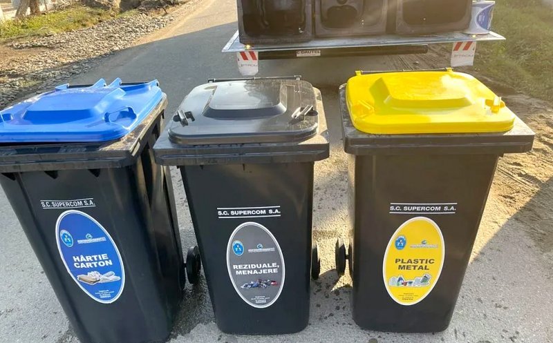 Supercom începe distribuirea noilor tomberoane în Apahida. Ce trebuie să facă cetățenii