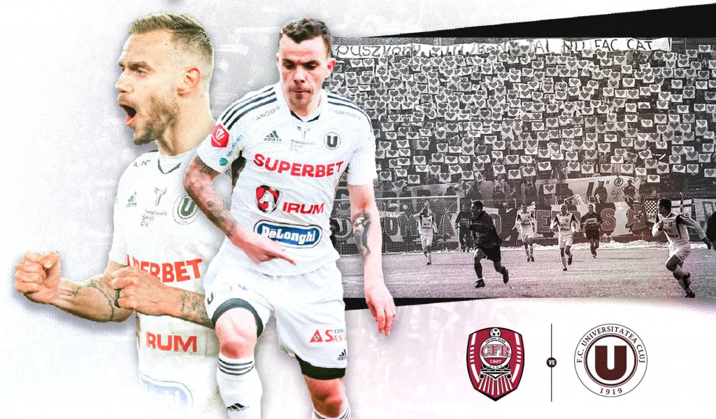 DerbydeCluj: Suporterii "U" Cluj, acces FĂRĂ RESTRICŢII în orice zonă a stadionului CFR Cluj