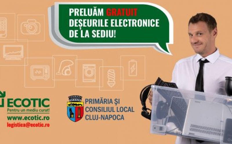Campanie de colectare a aparatelor electrice de la companiile clujene! Preluare gratuită