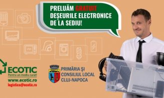 Campanie de colectare a aparatelor electrice de la companiile clujene! Preluare gratuită