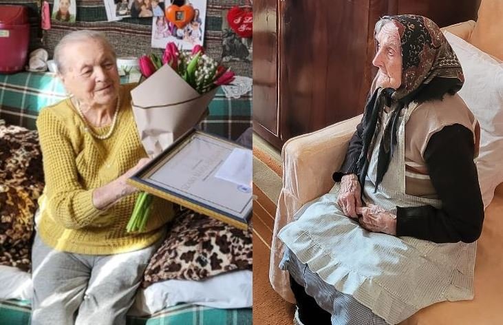 Tort, flori și o diplomă de 8 Martie pentru două clujence care au împlinit 100 de ani: "Își poartă vârsta cu demnitate și optimism"