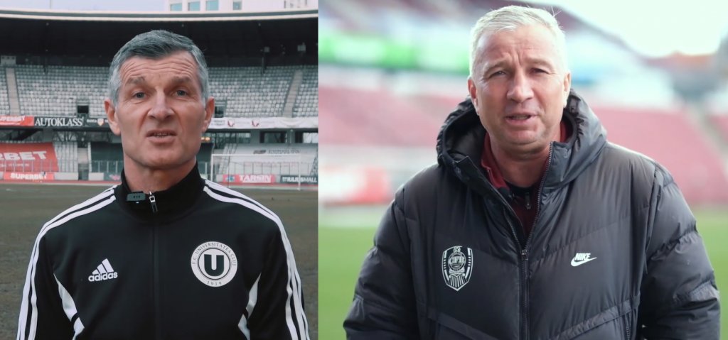 Antrenorii CFR și Universitatea Cluj înaintea derby-ului orașului: „Să ne bucurăm de un meci de poveste” / „Cel mai bun să câștige”
