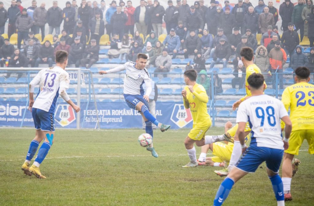 Unirea Dej a obținut doar un punct la Slatina, dar s-a calificat în play-off