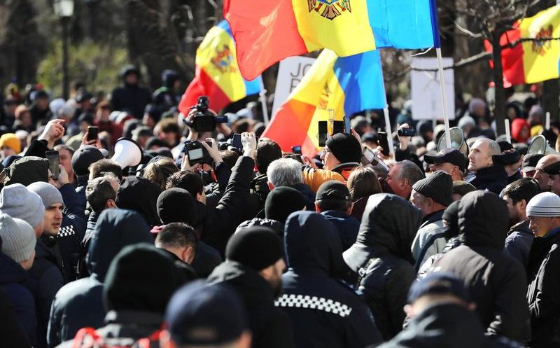 Tensiuni mari în Republica Moldova! Poliția anunță că a dejucat un complot susținut de Rusia