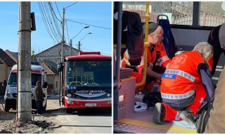Un clujean a murit în timp ce mergea cu autobuzul. Echipele de salvare au intervenit, însă a fost prea târziu (UPDATE)