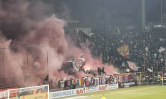 DERBY DE CLUJ / CFR vs "U". A început partida din Gruia