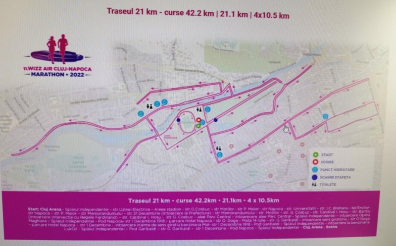 3.000 de alergători din România și alte țări, la maratonul Clujului