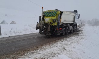A nins la Cluj! Cum se circulă pe drumurile din județ