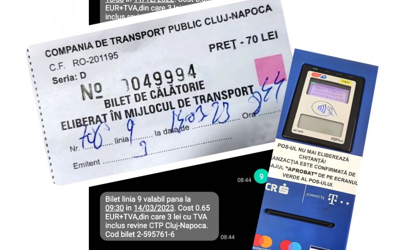Studentă la medicină în Cluj, experienţă de coşmar cu controlorii CTP din Cluj-Napoca / "Fapte de huliganism"