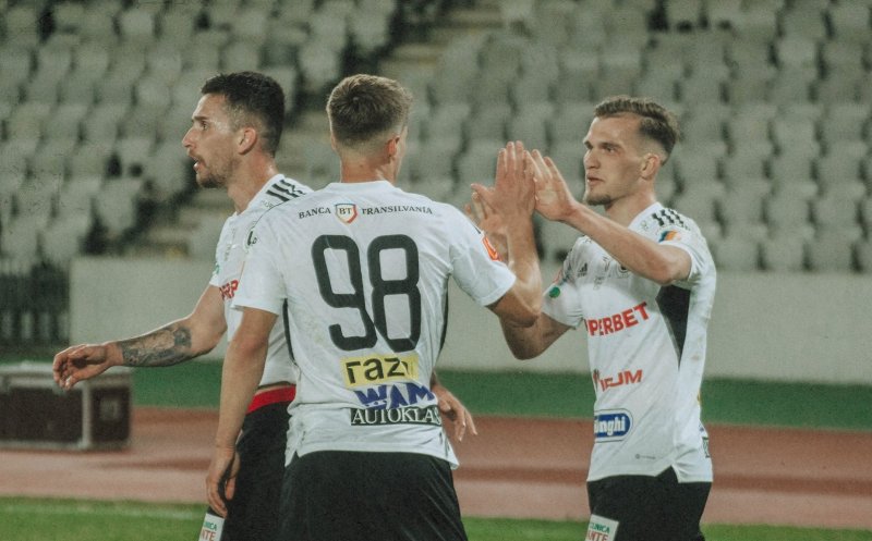 Bucurie pe Cluj Arena. Universitatea a început cu dreptul play-out-ul
